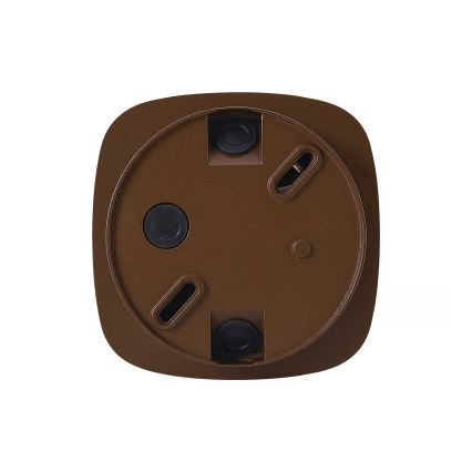 Nordlux - Zunanja stropna svetilka SIDARA 1xE27/15W/230V IP54 rjava