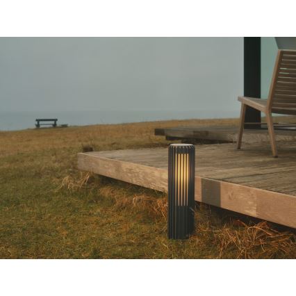 Nordlux - Zunanja svetilka ALUDRA 1xE27/15W/230V IP44 antracit 45,4 cm