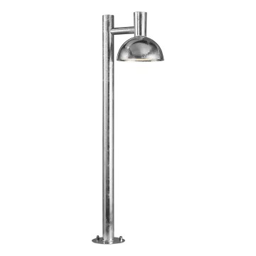 Nordlux - Zunanja svetilka ARKI 1xE27/20W/230V IP54 srebrna