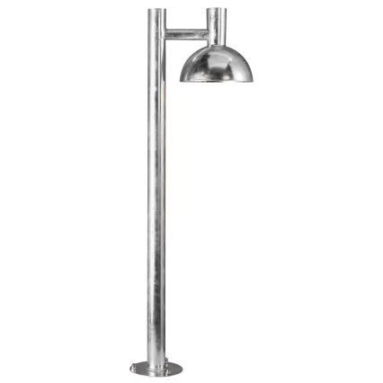 Nordlux - Zunanja svetilka ARKI 1xE27/20W/230V IP54 srebrna
