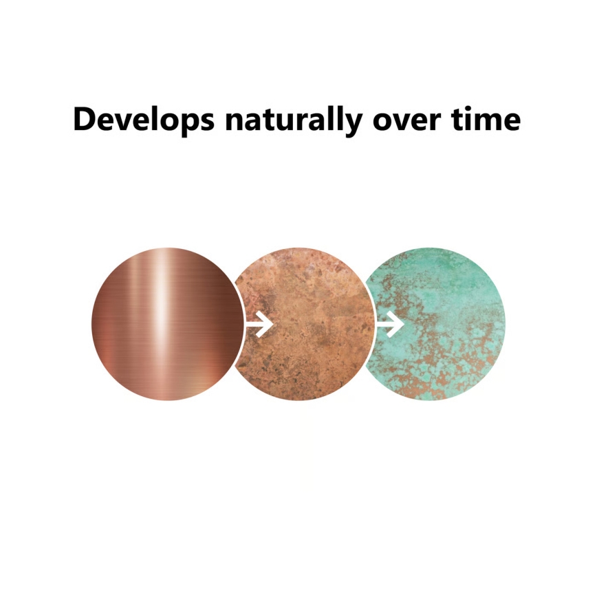 Nordlux - Zunanja svetilka BLOKHUS 1xE27/60W/230V IP54 medena