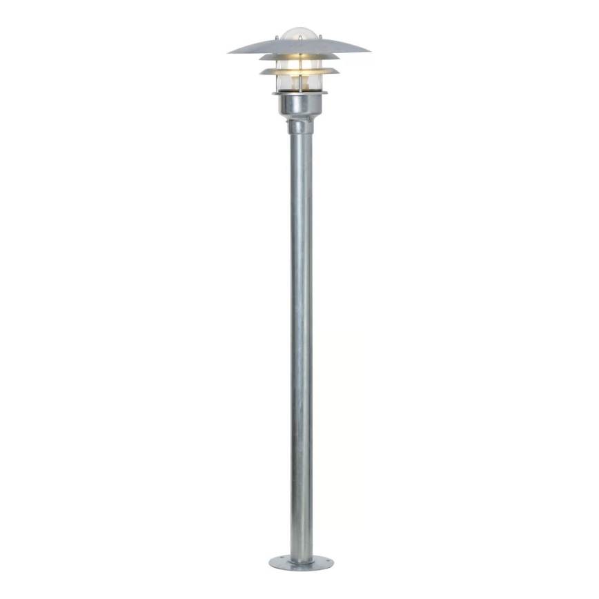 Nordlux - Zunanja svetilka LONSTRUP 1xE27/60W/230V IP44 mat krom 116 cm