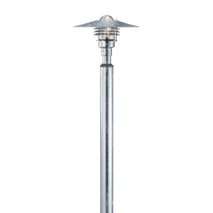 Nordlux - Zunanja svetilka VEJERS 1xE27/60W/230V IP54 srebrna