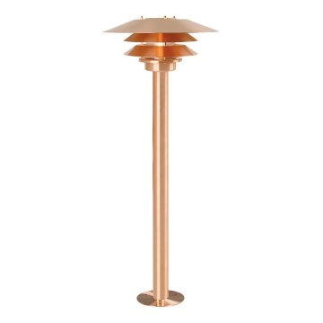 Nordlux - Zunanja svetilka VENO 1xE27/60W/230V IP54 bakrena