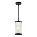 Nordlux - Zunanji lestenec COUPAR 1xE27/25W/230V IP33 IP33 pr. 13 cm črna