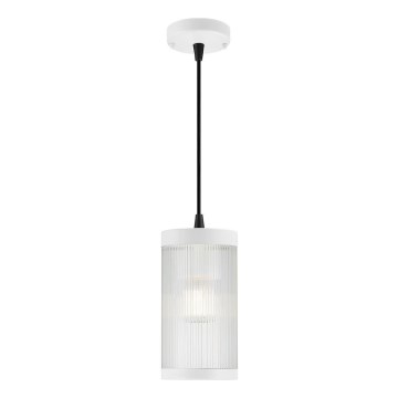 Nordlux - Zunanji lestenec na vrvici COUPAR 1xE27/25W/230V IP33 bela