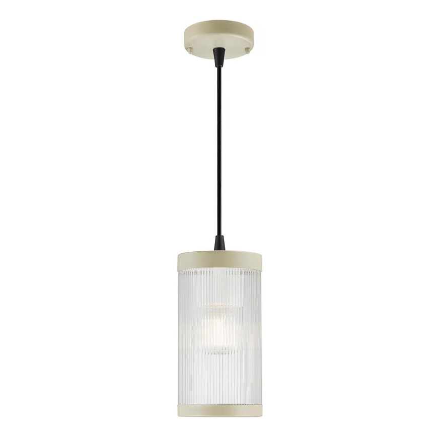 Nordlux - Zunanji lestenec na vrvici COUPAR 1xE27/25W/230V IP33 krem barva