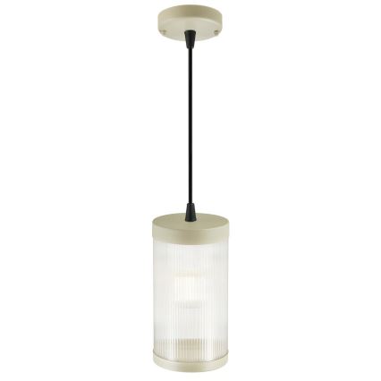 Nordlux - Zunanji lestenec na vrvici COUPAR 1xE27/25W/230V IP33 krem barva