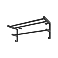 Nosilec brisač za kopalniški radiator HF SHEFFIELD 52x20,4 cm črn