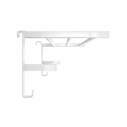 Nosilec za brisače za kopalniški radiator HF SHEFFIELD 52x28,4 cm, bel