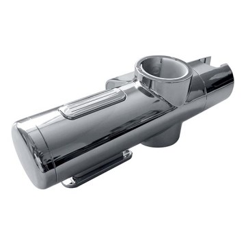 Nosilec za tuš 18,2x6 cm, srebrne barve