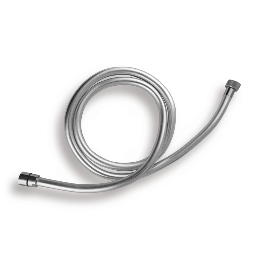Novaservis - Cev za tuš plastika 150 cm mat krom