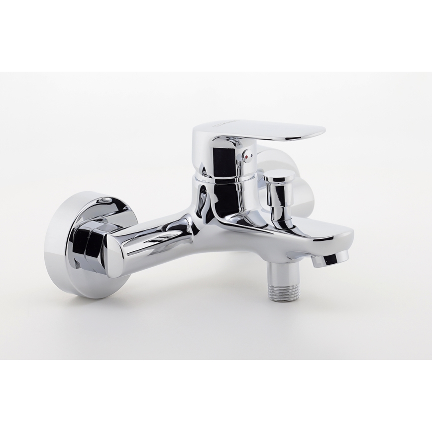 Novaservis - komplet za kad z mešalnikom TITANIA COSMOS, sijajni krom