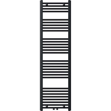 Novaservis - Kopalniški lestevni radiator 648W/230V 160x45 cm, črn, raven
