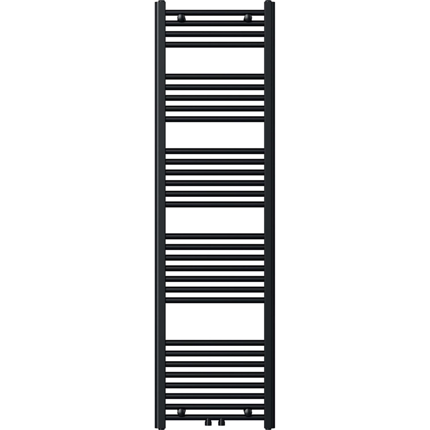 Novaservis - Kopalniški lestevni radiator 648W/230V 160x45 cm, črn, raven