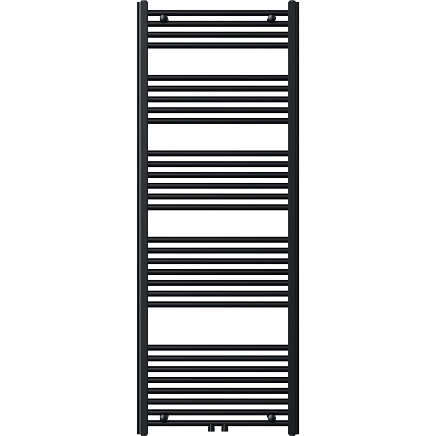 Novaservis - Kopalniški lestevni radiator 836W/230V 160x60 cm črn raven