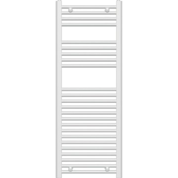 Novaservis - kopalniški lestvični radiator 490 W/230 V, 120 x 45 cm, bel, raven
