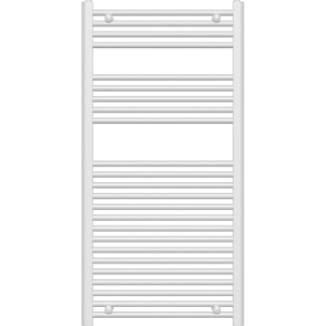 Novaservis - Kopalniški radiator za brisače 644W/230V 120x60 cm bel raven