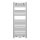 Novaservis - Lestvičasti kopalniški radiator 318W/230V 120x45 cm sijajni krom raven