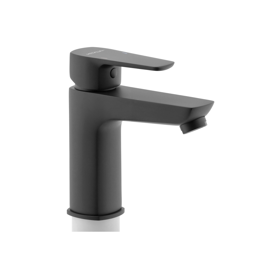 Novaservis - Pipa za umivalnik METALIA ECO 15,2 cm mat črna
