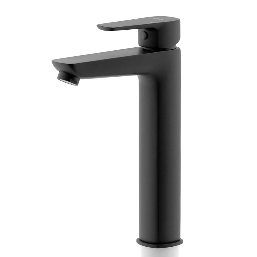 Novaservis - Pipa za umivalnik METALIA ECO 25,7 cm mat črna