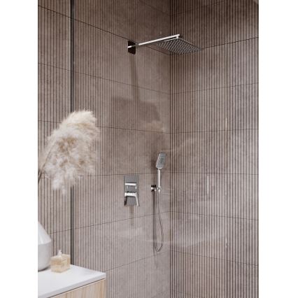 Novaservis - Tuš set s podometno pipo METALIA ECO sijajni krom