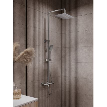 Novaservis - Tuš set s termostatsko pipo METALIA ECO sijajni krom