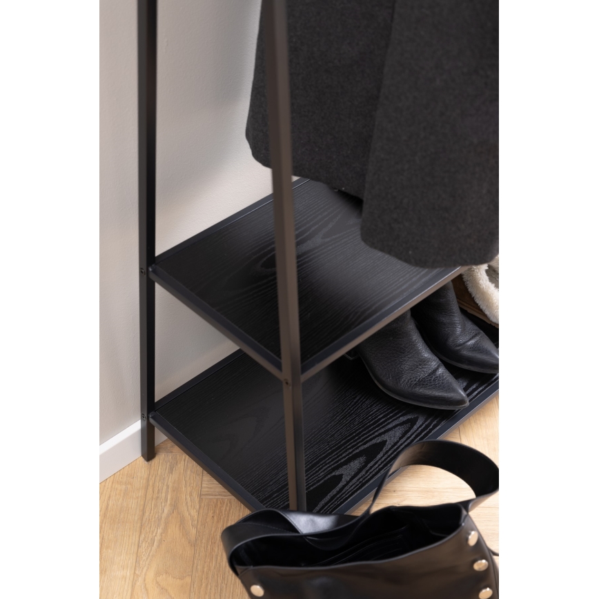 Obešalnik SARON črn