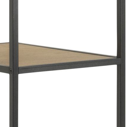 Obešalnik SARON hrast/črna