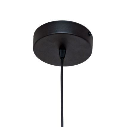 Obesna svetilka ECLIPSE na kablu 1xE27/15W/230V črna/bela