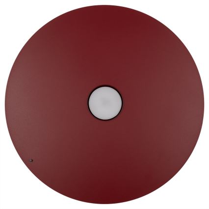 Obesna svetilka na jekleni vrvici PIATTO 1xGX53/15W/230V Ø 45 cm, bordo
