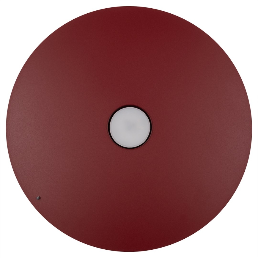 Obesna svetilka na jekleni vrvici PIATTO 1xGX53/15W/230V Ø 45 cm, bordo