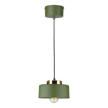 Obesna svetilka na kablu IGNIA 1xE27/60W/230V zelena