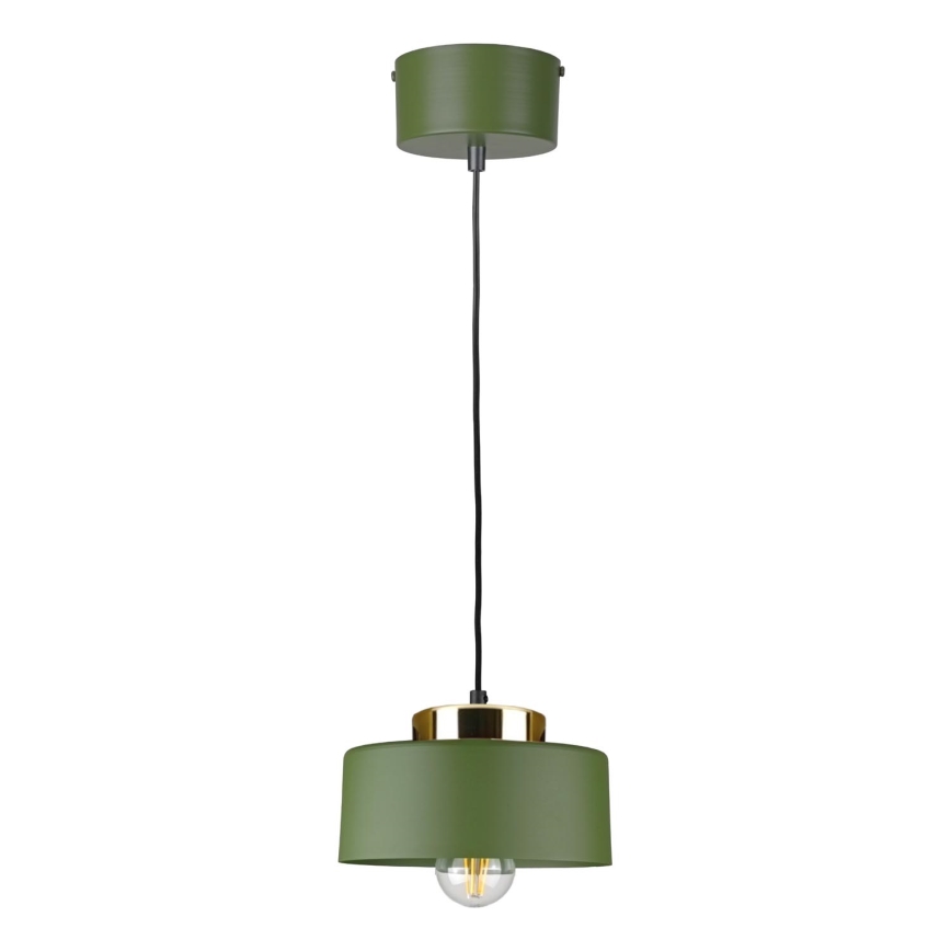 Obesna svetilka na kablu IGNIA 1xE27/60W/230V zelena
