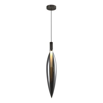 Obesna svetilka na kablu NORDIC 1xG9/5W/230V, črn krom