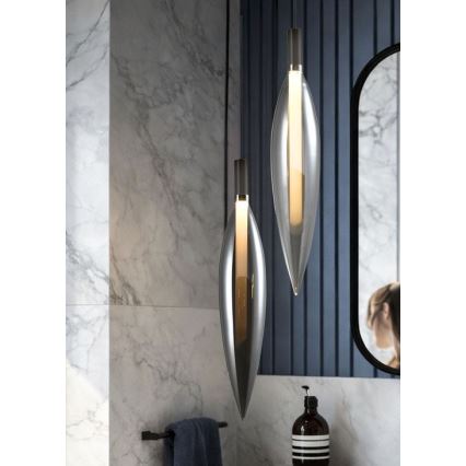 Obesna svetilka na kablu NORDIC 1xG9/5W/230V, črn krom