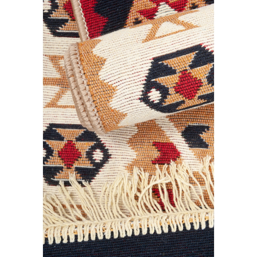 Obojestranska orientalska preproga KILIM GOLD 60x120 cm večbarvna