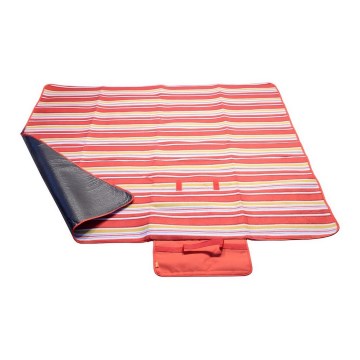 Odeja za piknik 150x135 cm rdeča