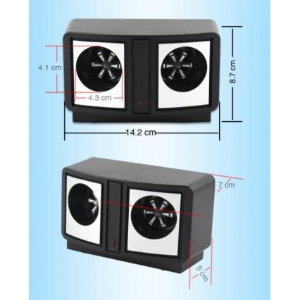 Odganjalec kun in glodalcev 1,5W/230V