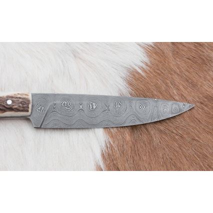 Odpremni lovski nož 12 cm jelenovo rogovje