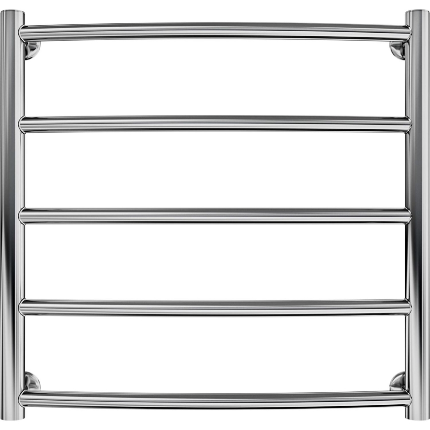 Ogrevani nosilec za brisače z lestvijo CLASSIC 102W/230V 50x53 cm nerjaveče jeklo/sijajni krom