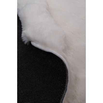 Okrogla preproga RABBIT BUBBLE 160 cm kremna