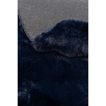 Okrogla preproga RABBIT BUBBLE 160 cm modra