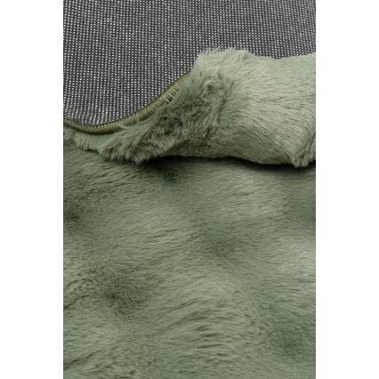 Okrogla preproga RABBIT BUBBLE 160 cm zelena