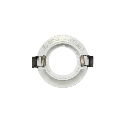 Okvir za vgradno svetilo GU10, premer 8,6 cm, bel
