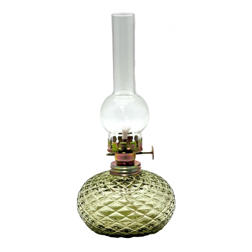 Oljna svetilka Eliška 20 cm gozd zelena