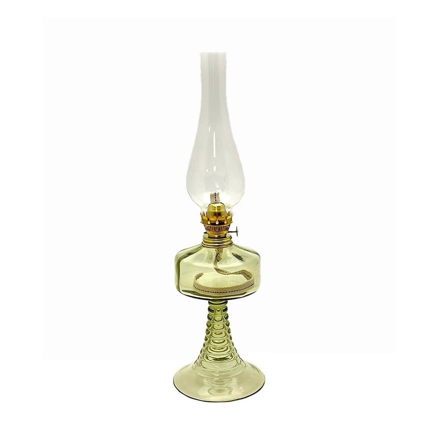 Oljna svetilka PETRA 42 cm gozd zelena
