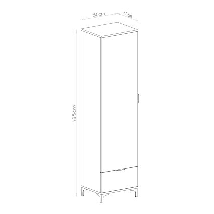 Omara z predalom LORA bež