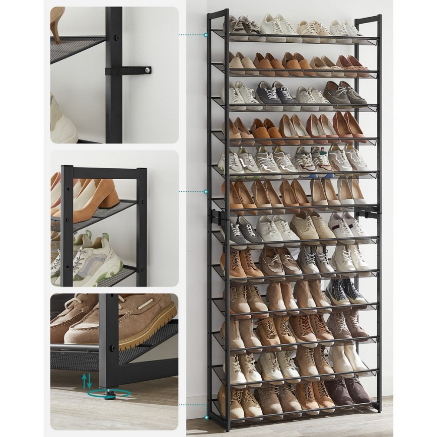 Omara za čevlje ALVORO črna