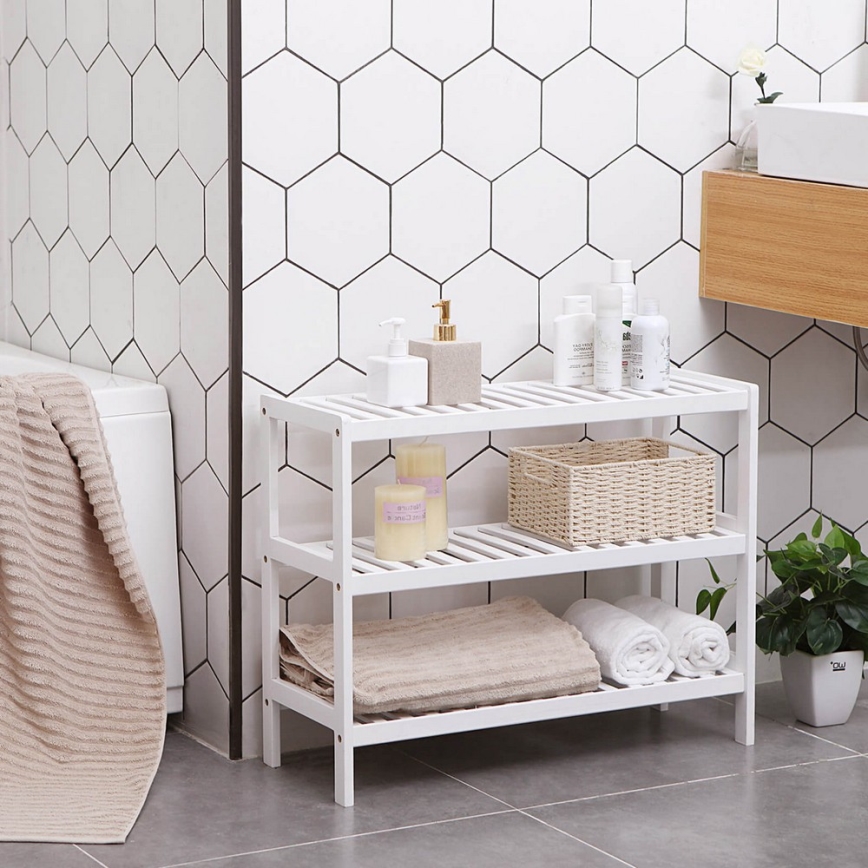 Omara za čevlje MATE, bela